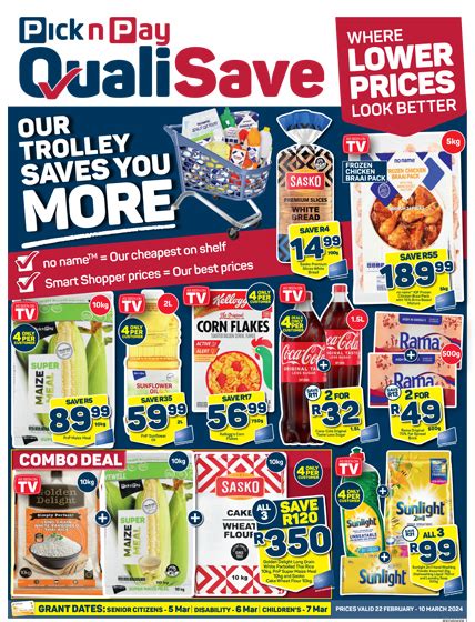 pick n pay qualisave catalogue pdf|Pick n Pay Specials .